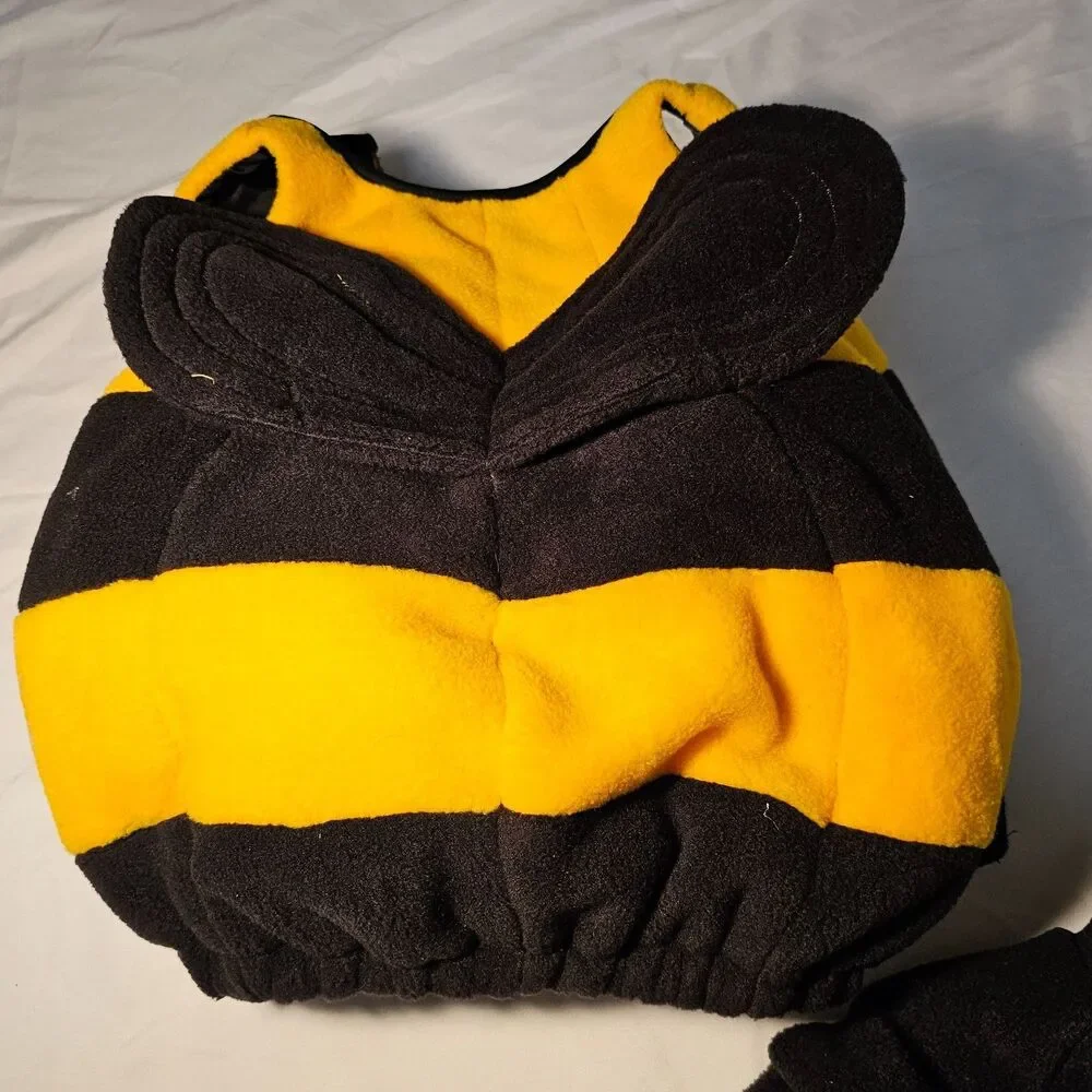NWT Bumblebee Baby Halloween Costume Old Navy 3-6 Months Fleece Unisex Warm